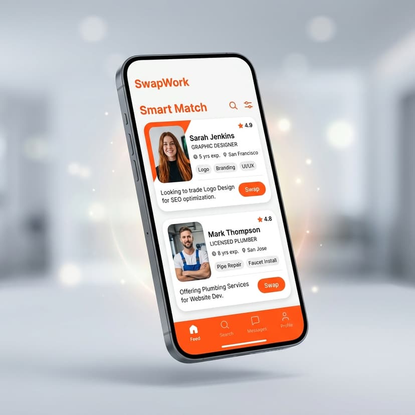 SwapWork Mobile App